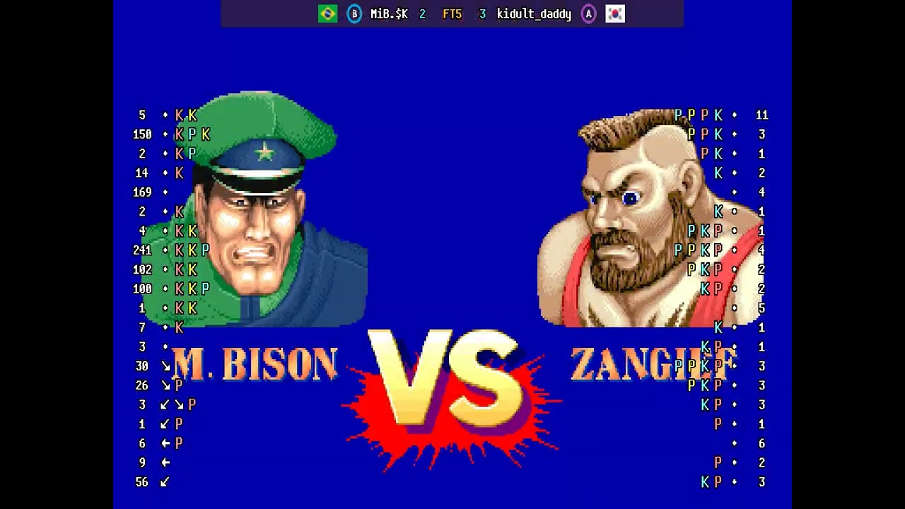 Street Fighter II' - Champion Edition - 🇧🇷 MiB.$K(B) vs 🇰🇷 kidult_daddy(A) | (2026-03-08 10:41 UTC)