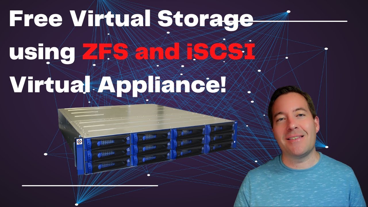 Free Virtual Storage Software using ZFS and iSCSI in a virtual appliance!