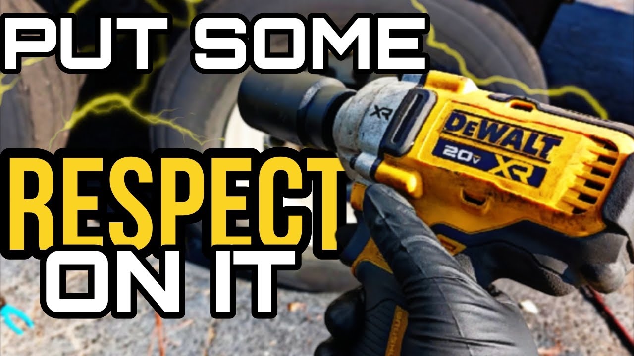 Испытание ударного гайковерта со средним крутящим моментом Dewalt DCF891!