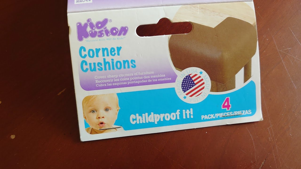 How to install Corner Cushions Guards by Kid Kushion - Made In USA - 2021 June 6 With Difficulty