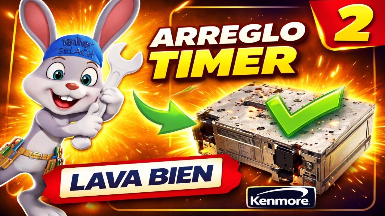 Reparación timer lavadora Kenmore parte # 2