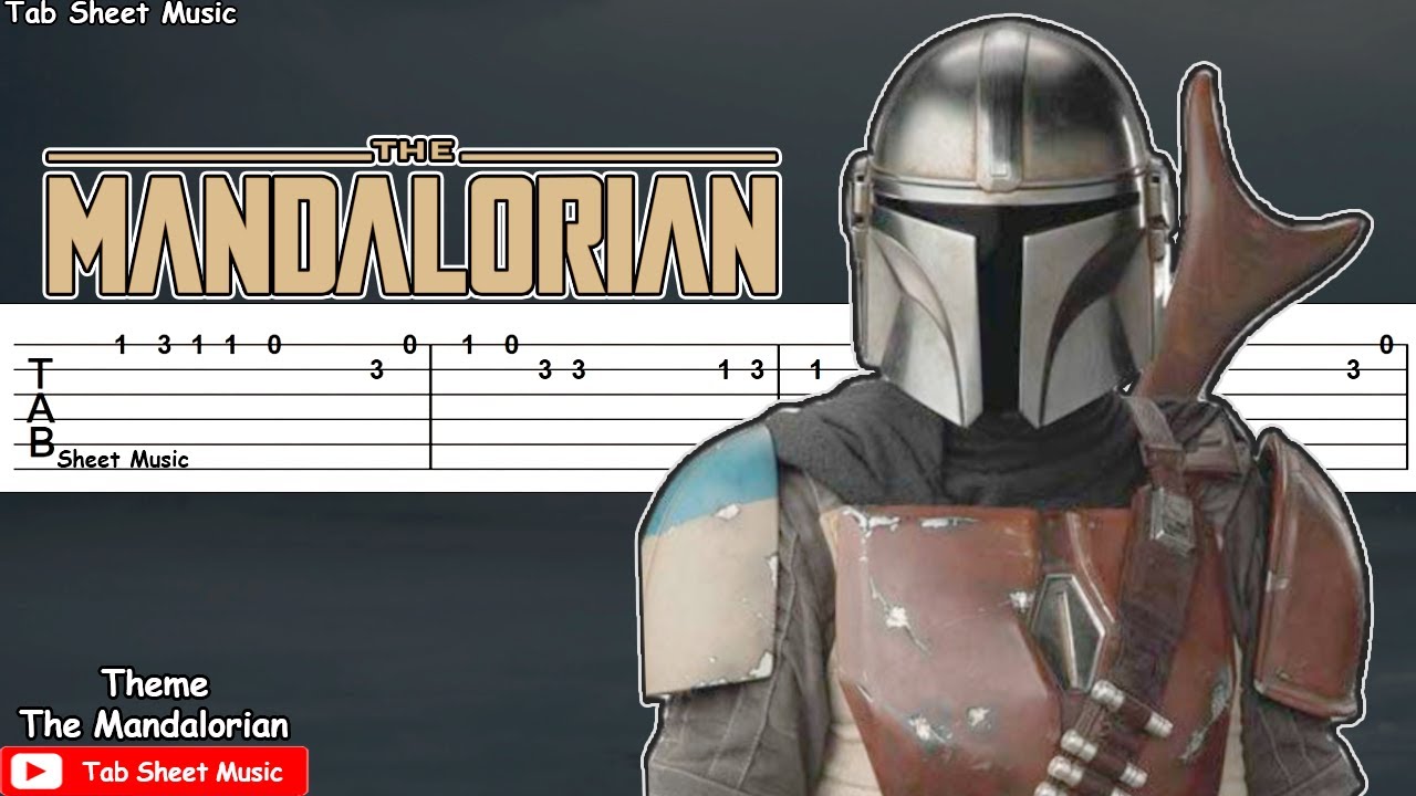 The Mandalorian - Main Theme Guitar Tutorial