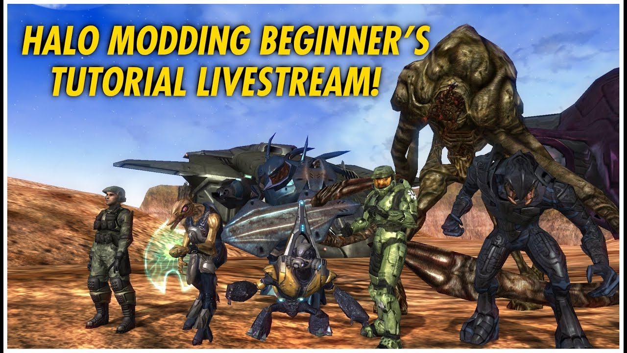 Halo Modding Beginner's Tutorial Livestream!