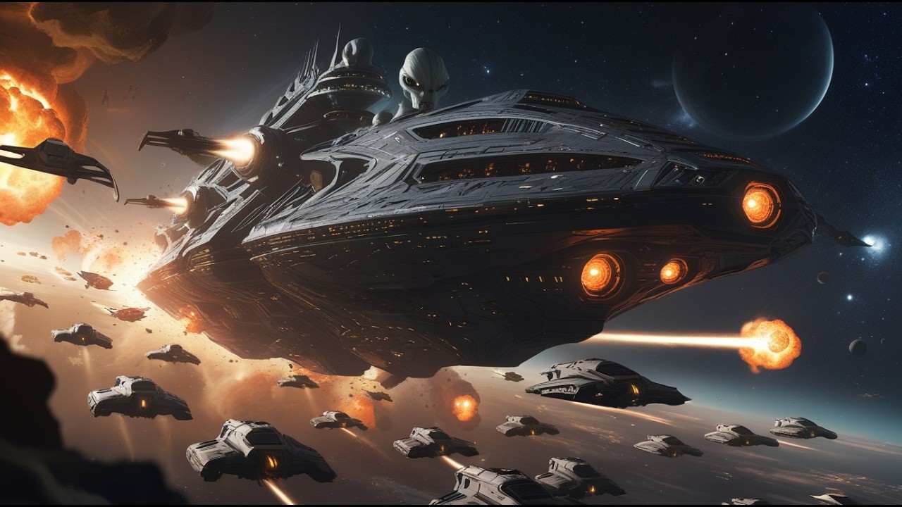 Alien Fleet Spots a Humanoid Warship&mdash;Declared a Weapon of Mass Destruction | HFY Story