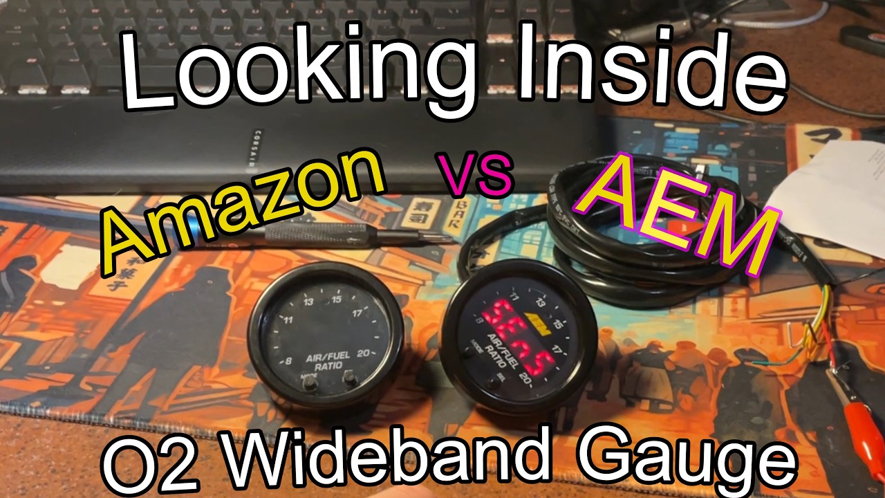 Inside the AEM 30-0300X vs Budget Wideband Gauge