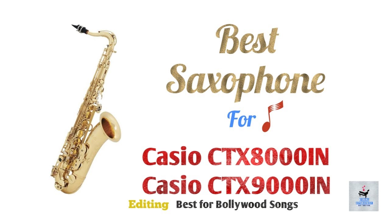Tenor Saxophone || How to edit || Casio CT-X8000IN