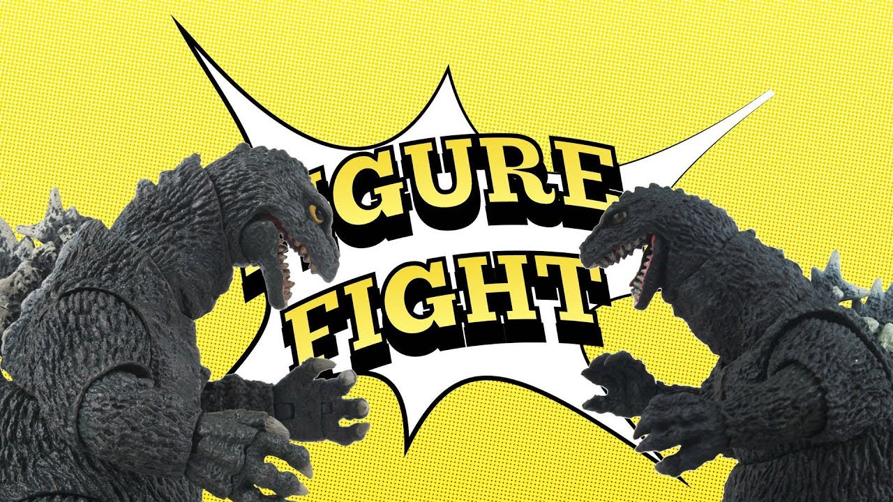 Бой фигурок! Годзилла 1962 NECA против S.H. MonsterArts