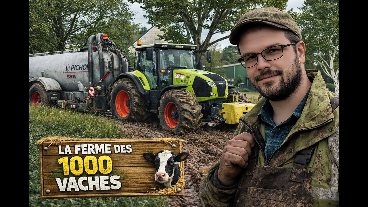 ⭕️ Live - la ferme des 1000 vaches !!!