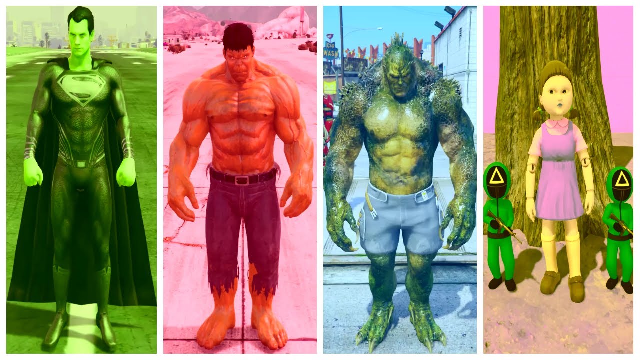 Dc vs Marvel Funny Superhero Moments #39 –#GTA5 #Hulk #Thor #Superman #Spiderman #Ironman #Betman