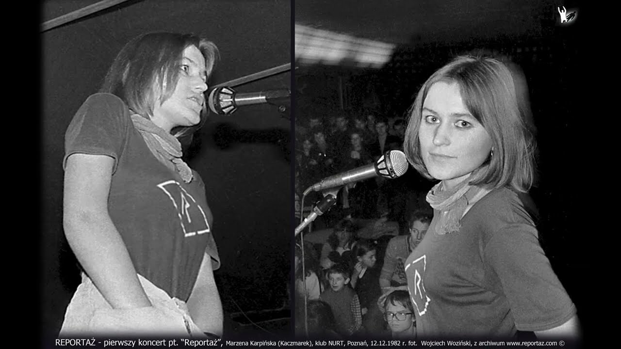 zespół REPORTAŻ 1982.12.12. pierwszy koncert 