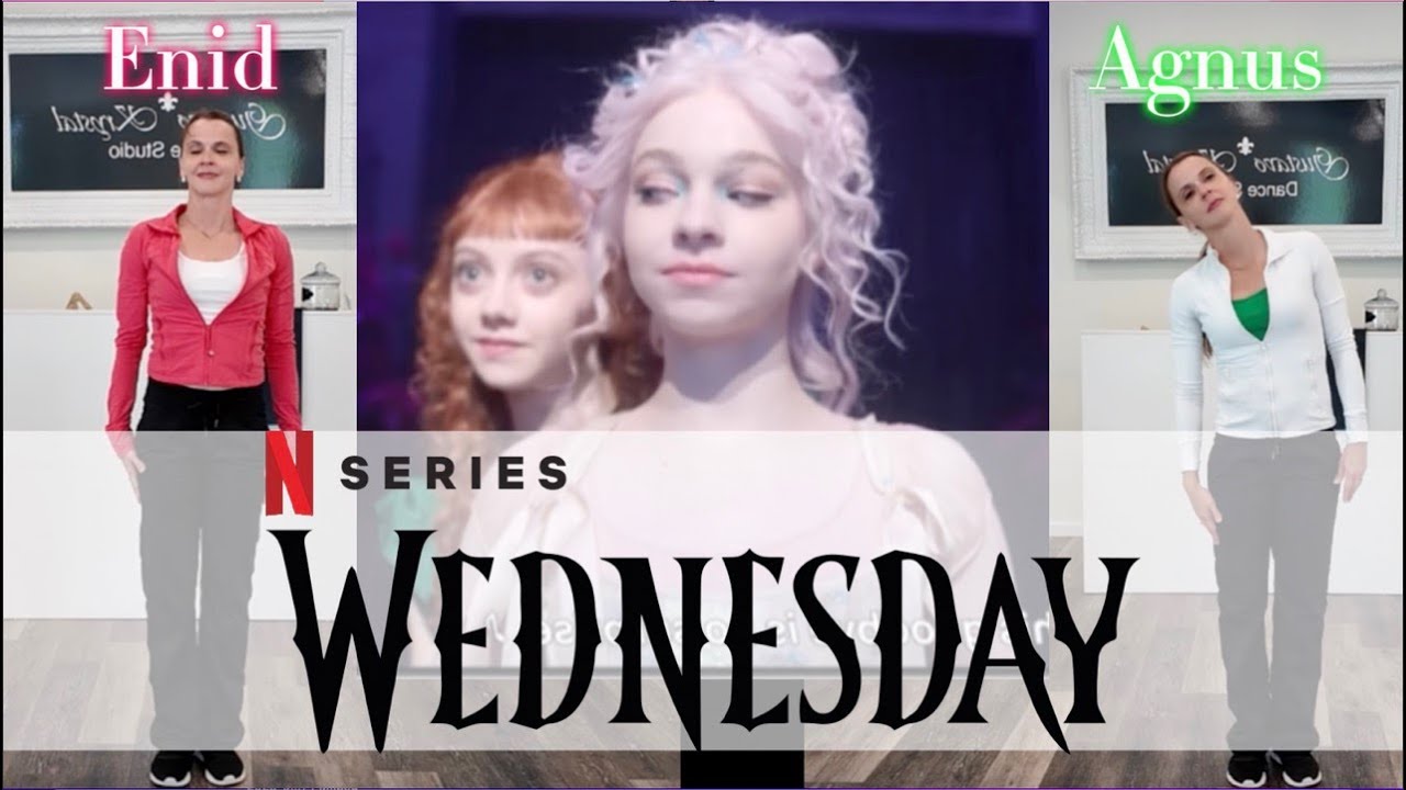 The Dead Dance with Enid and Agnes | Wednesday: Season 2 | Netflix | Full Dance