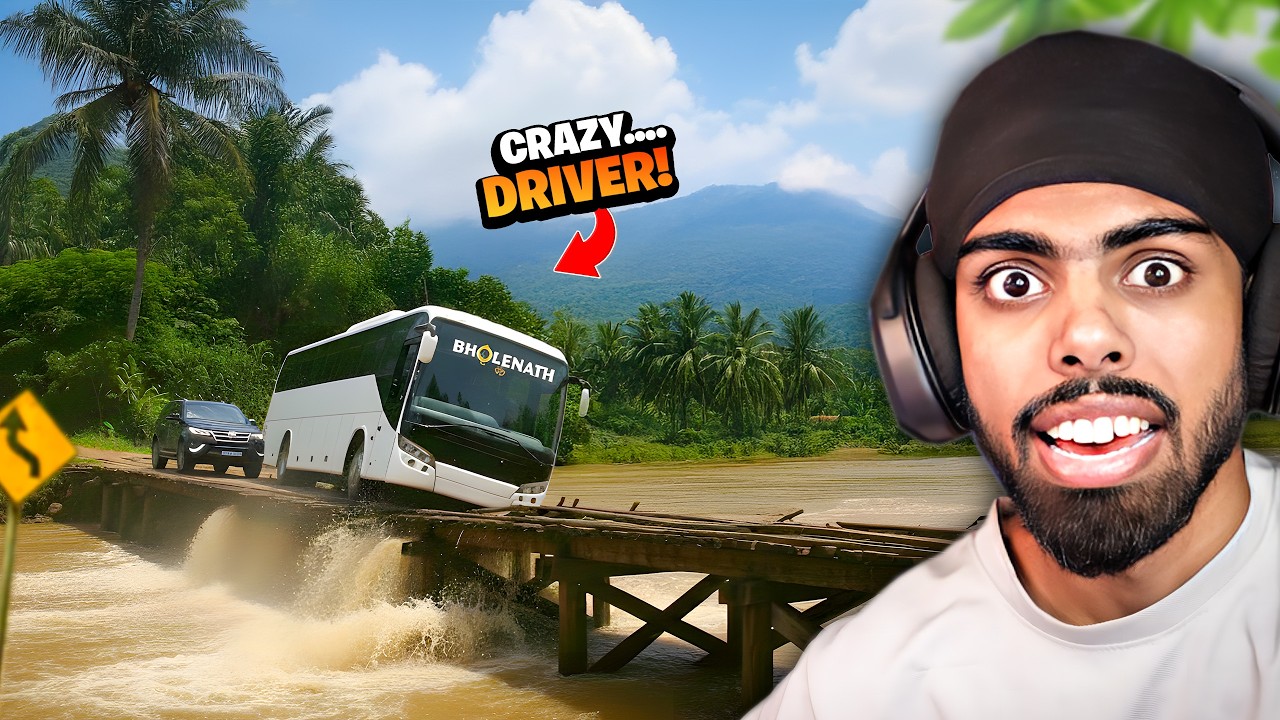 BUS VS DANGROUS BRIDGE...