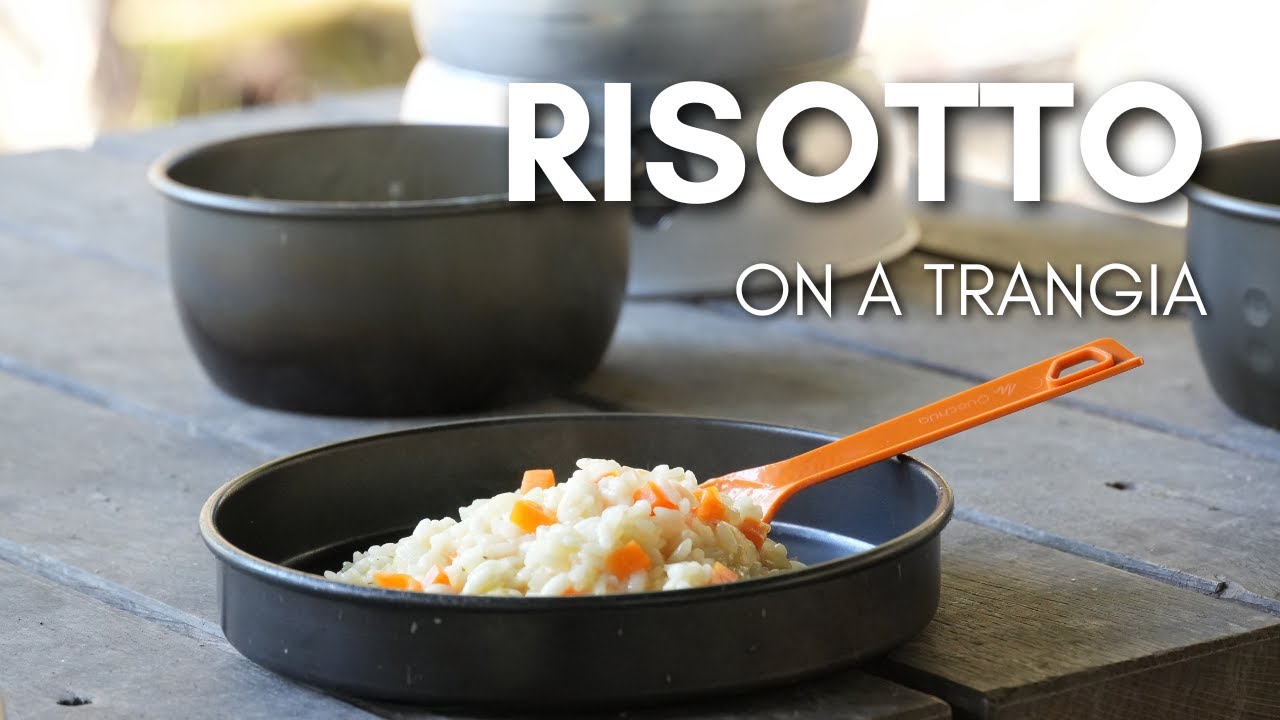 Delicious Risotto made on a Trangia in Kiental | Trail & Outdoor | 2024