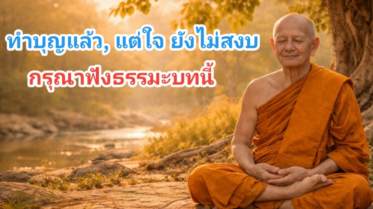 วิธีการทำบุญที่ถูกต้องและได้ผลจริงตามหลักพระธรรมคำสอนของพระพุทธเจ้า#สุขใจได้ฟังธรรม