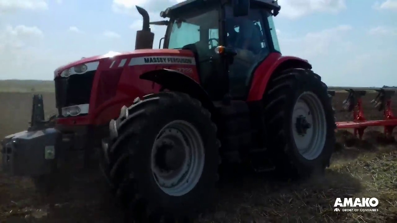 MASSEY FERGUSON MF 7722 з 5-корпусним плугом. Ідеальне поєднання.