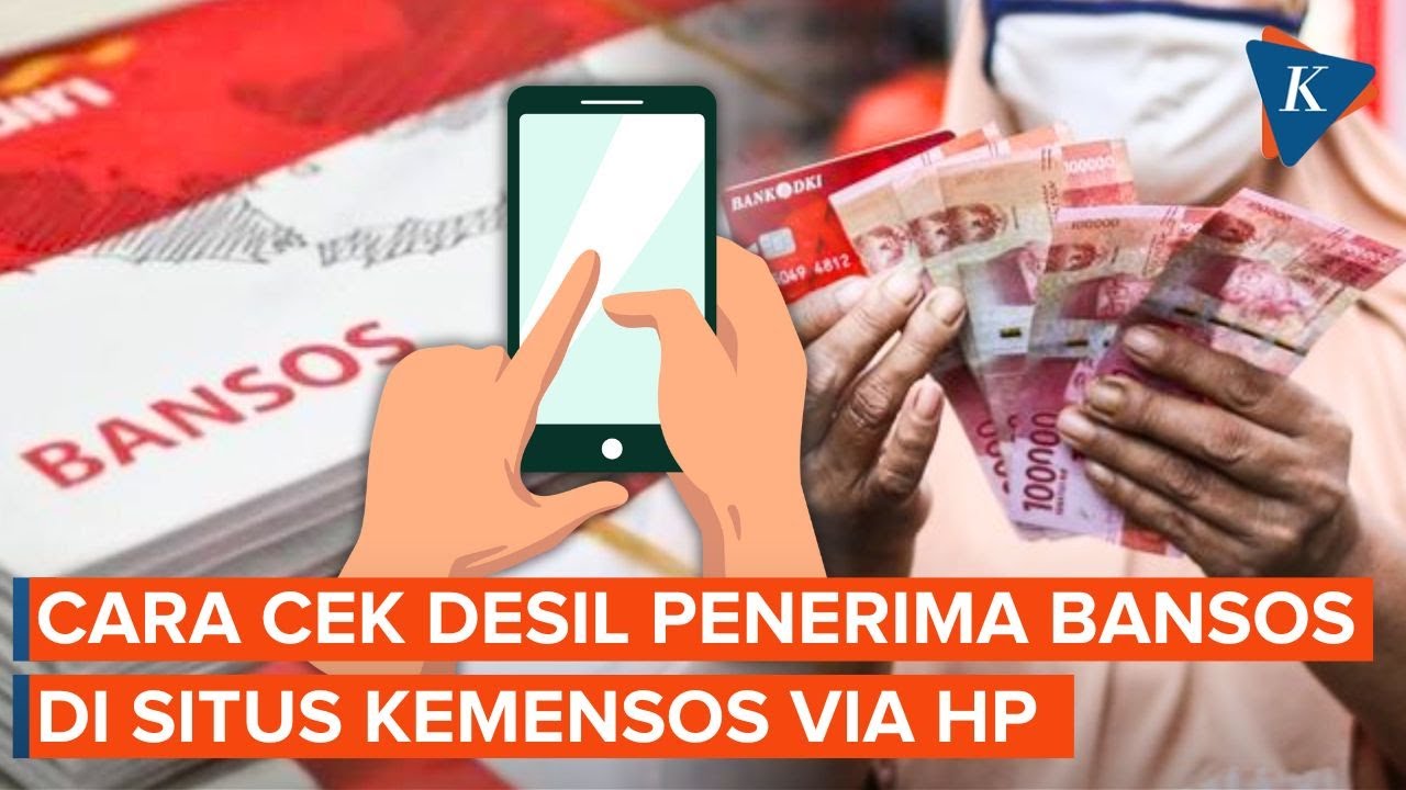 Cara Cek Tingkatan Desil Penerima Bansos lewat Ponsel, Begini Langkahnya