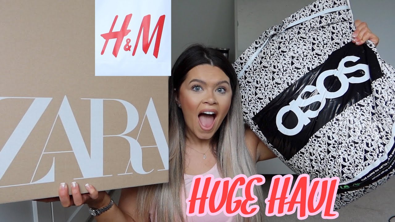 HUGE NEW CLOTHING HAUL - ASOS ZARA H&M | PAIGE