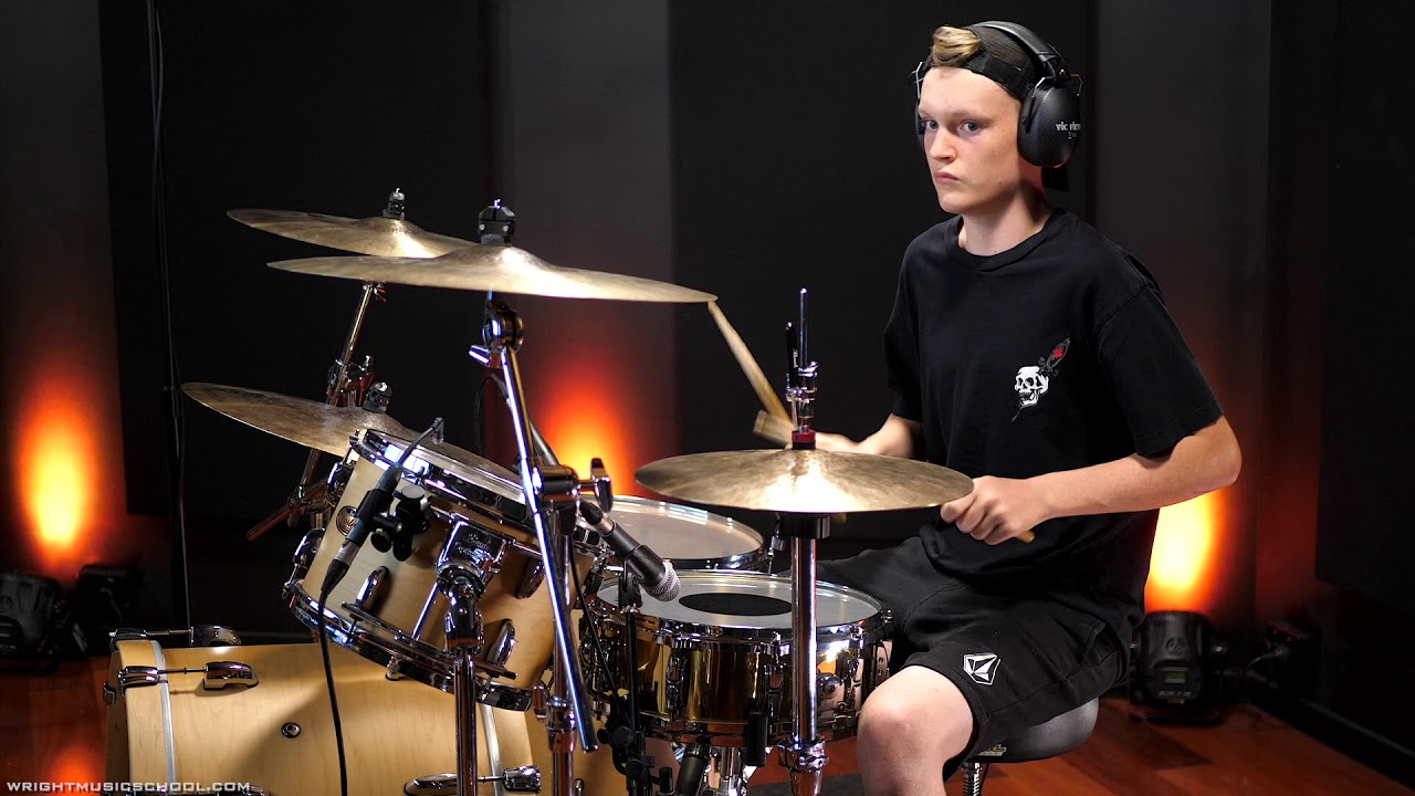 Wright Music School - Zai Anderson - My Chemical Romance - Welcome to the Black Parade - Drum Cover