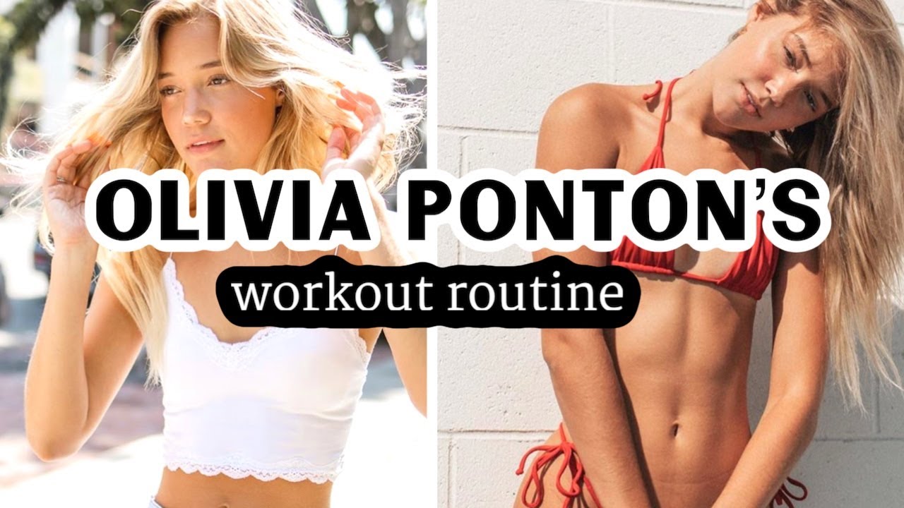 I TRIED OLIVIA PONTON'S WORKOUT ROUTINE | and you can too...!