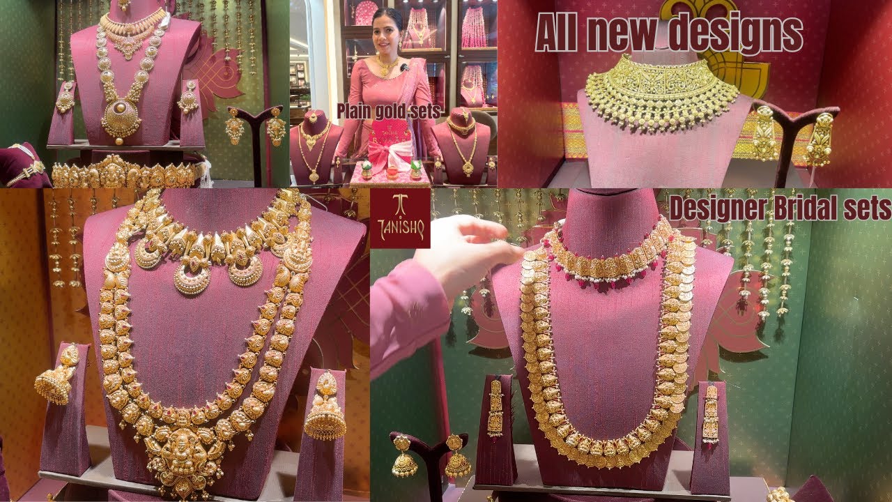 Tanishq&rsquo;s Stunning Bridal Jewellery 💎 Light to Heavy Sets, Harams, Maangtikas & Bangles