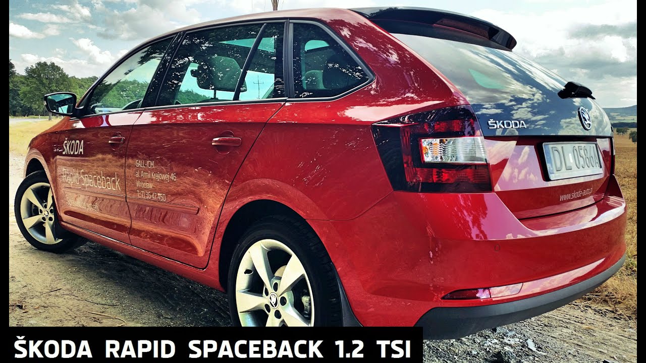 SZWED SZWEDOWSKI- SKODA RAPID SPACEBACK 1.2 TSI 110 KM  TEST
