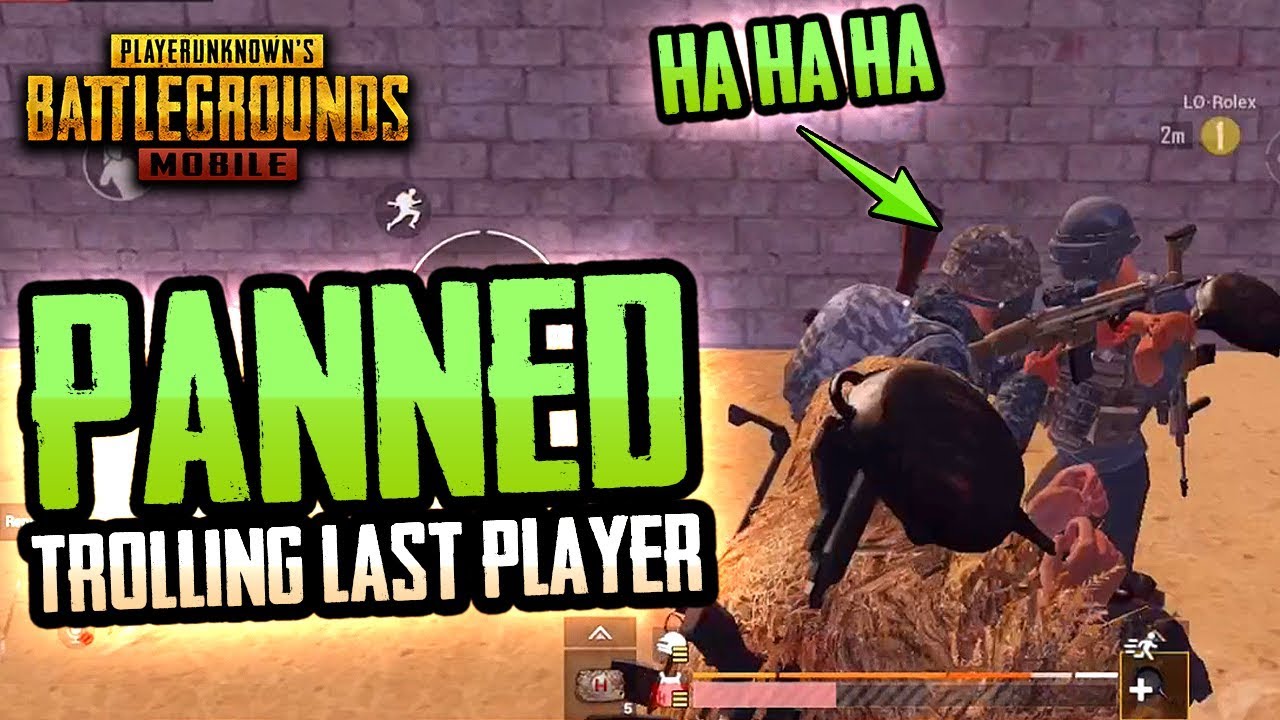 ТРОЛЛИНГ В PUBG MOBILE - МЫ РАЗБИТЫ ПОСЛЕДНЕГО ПАРНЯ!