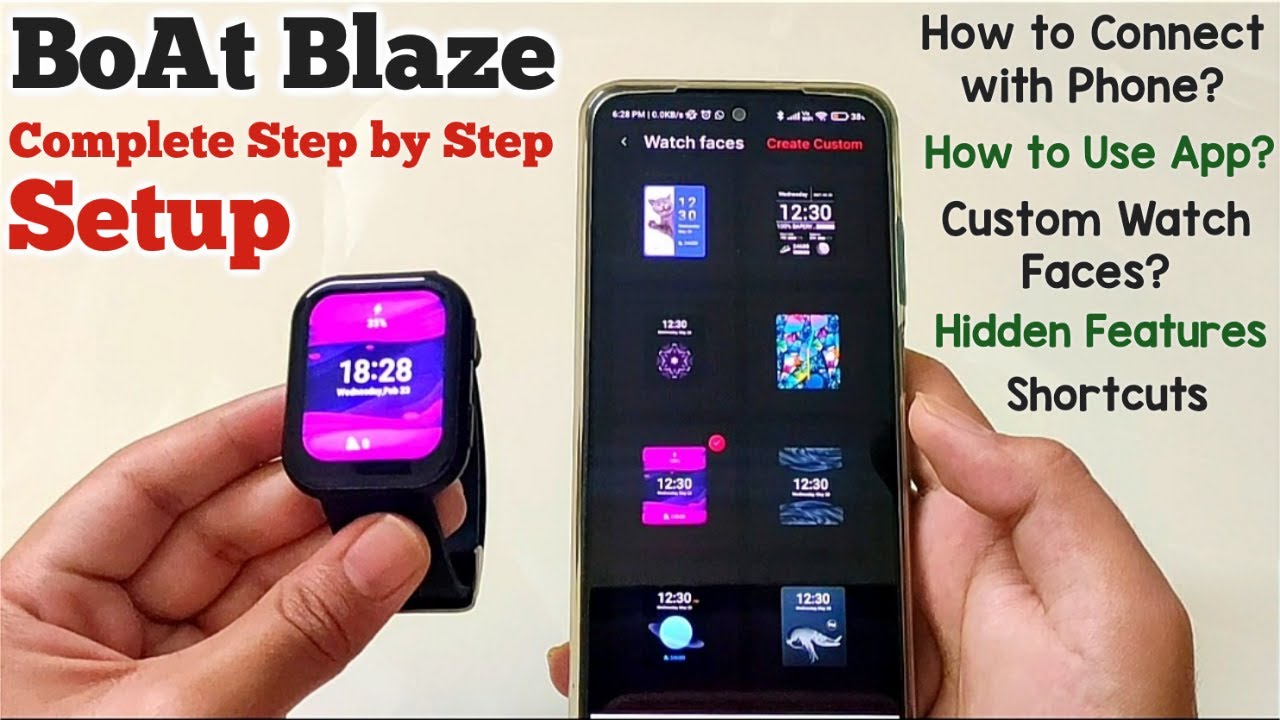 Boat Watch Blaze - Complete Setup Guide | boat watch blaze review | boat blaze smartwatch | boat