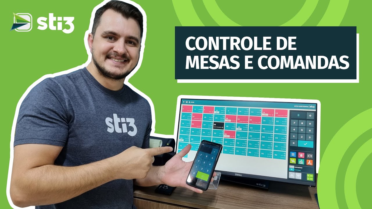 Controle de mesas e comandas para bares e restaurantes
