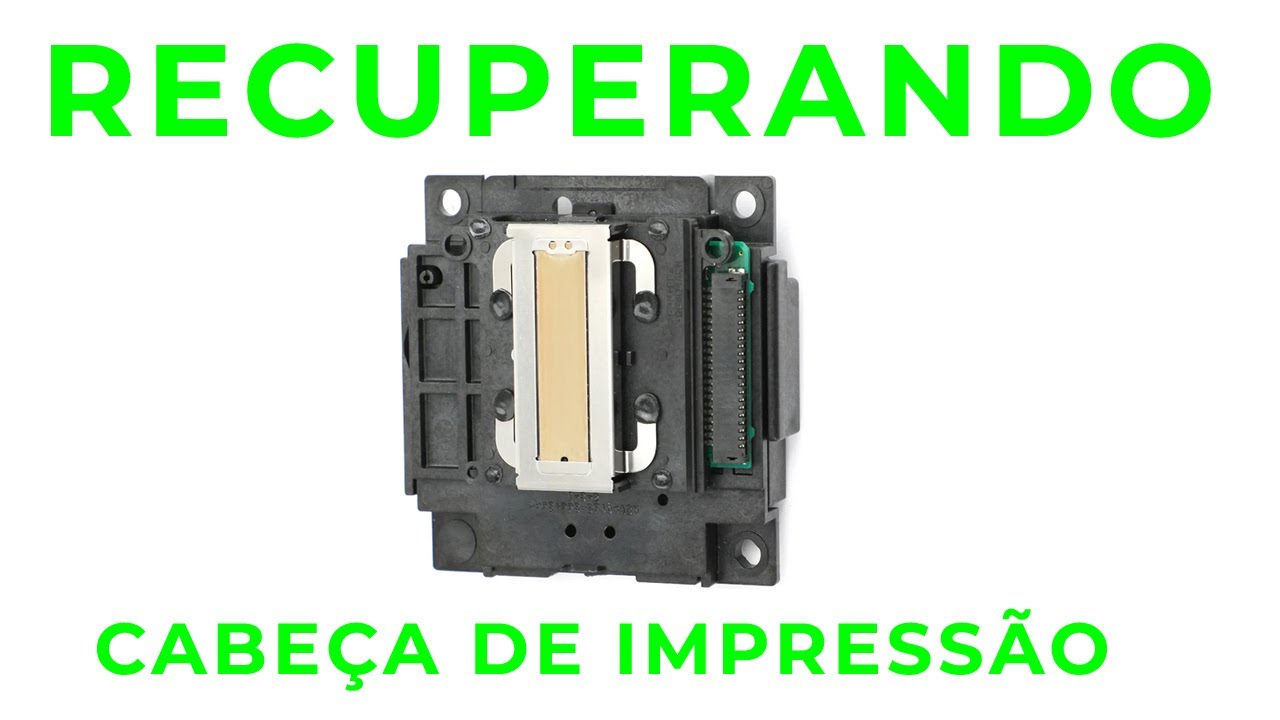 Recuperando Cabeça de Impressão EPSON