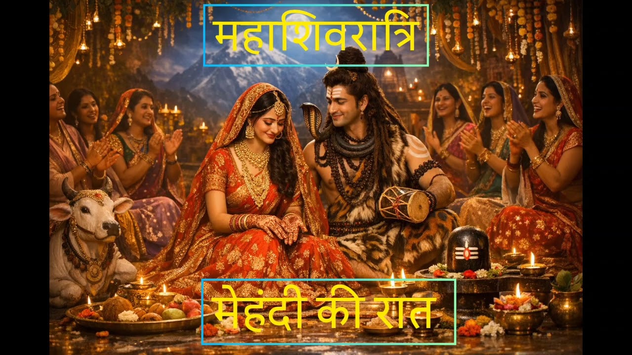 Mahashivratri 2026 Special | Mehandi Ki Raat Shivratri Bhajan | Shiv Shakti Prem Bhajan🌙🔱🪔