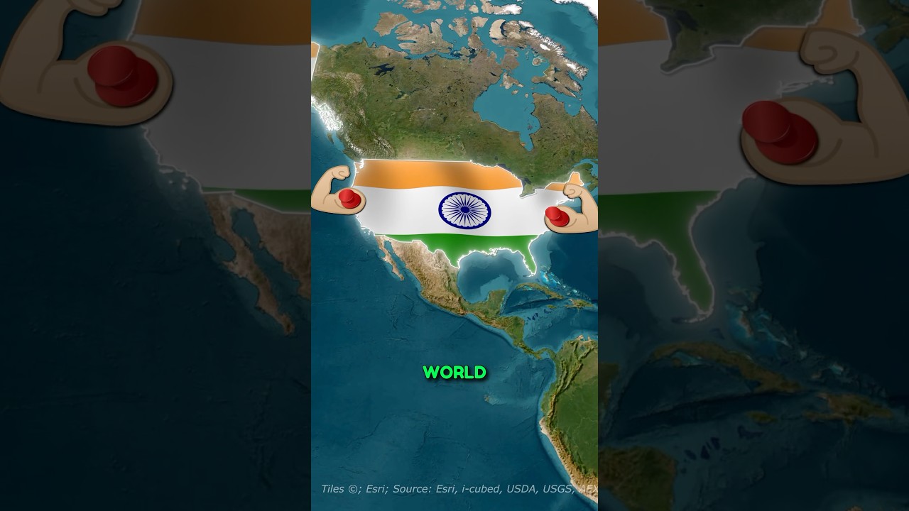 What if India and USA Swapped places? 🇮🇳 🇺🇸