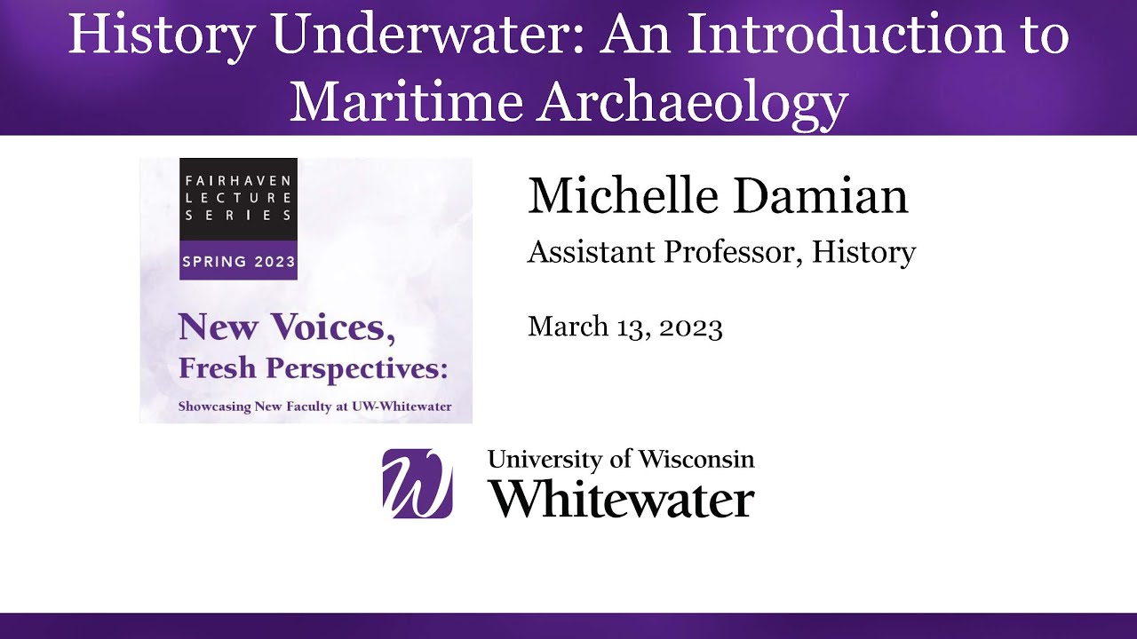 History Underwater An Introduction to Maritime Archaeology