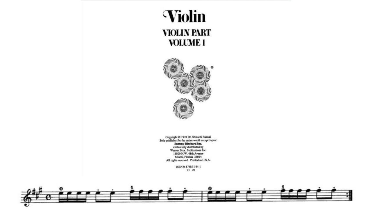 #6 Exercises for Quick Placement of the Fingers | Suzuki Violin Book 1