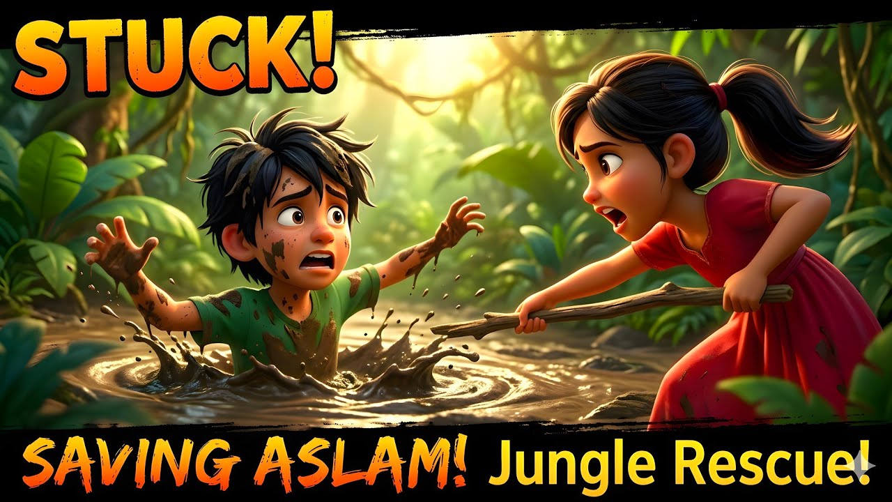 Daldal Mein fansa Bhai bahan Ne bachai Jaan | Emotional Kids Story | bed time Stories | fairy tales
