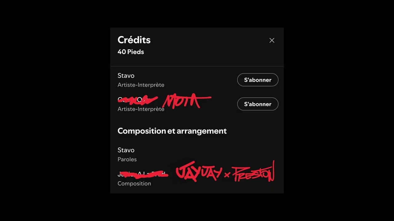 STAVO x 40 PIEDS