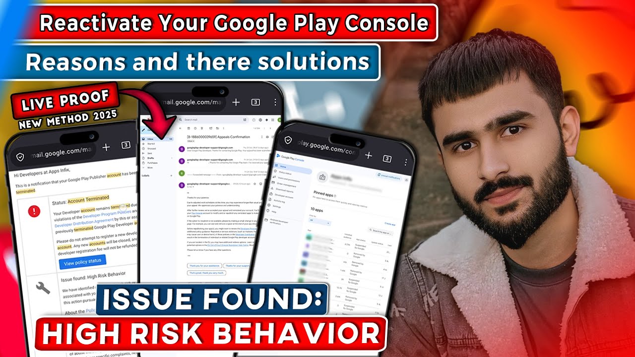⚠️HIGH RISK BEHAVIORS || How to Recover Terminated Google Play Console Developer Account 2026