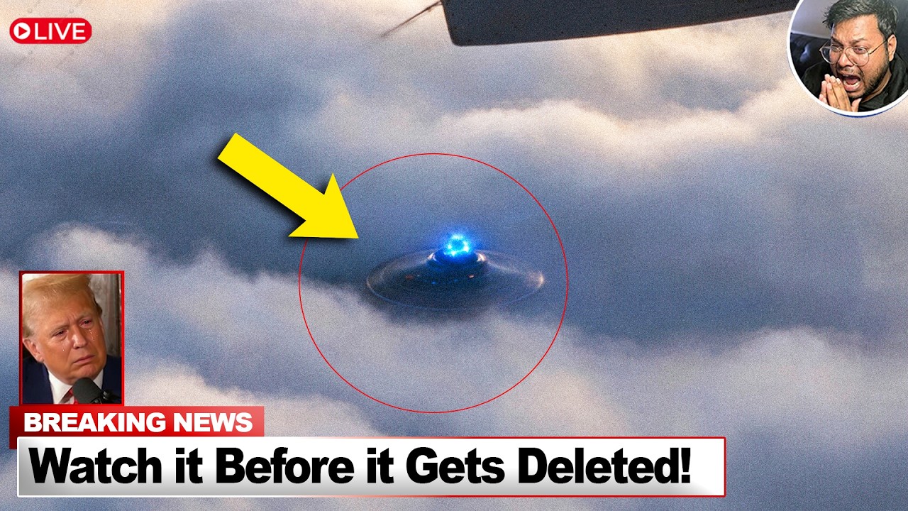 UFO Spotted at 30,000ft Today ‼️ Alien Caught on Camera Goes Viral | UFO News