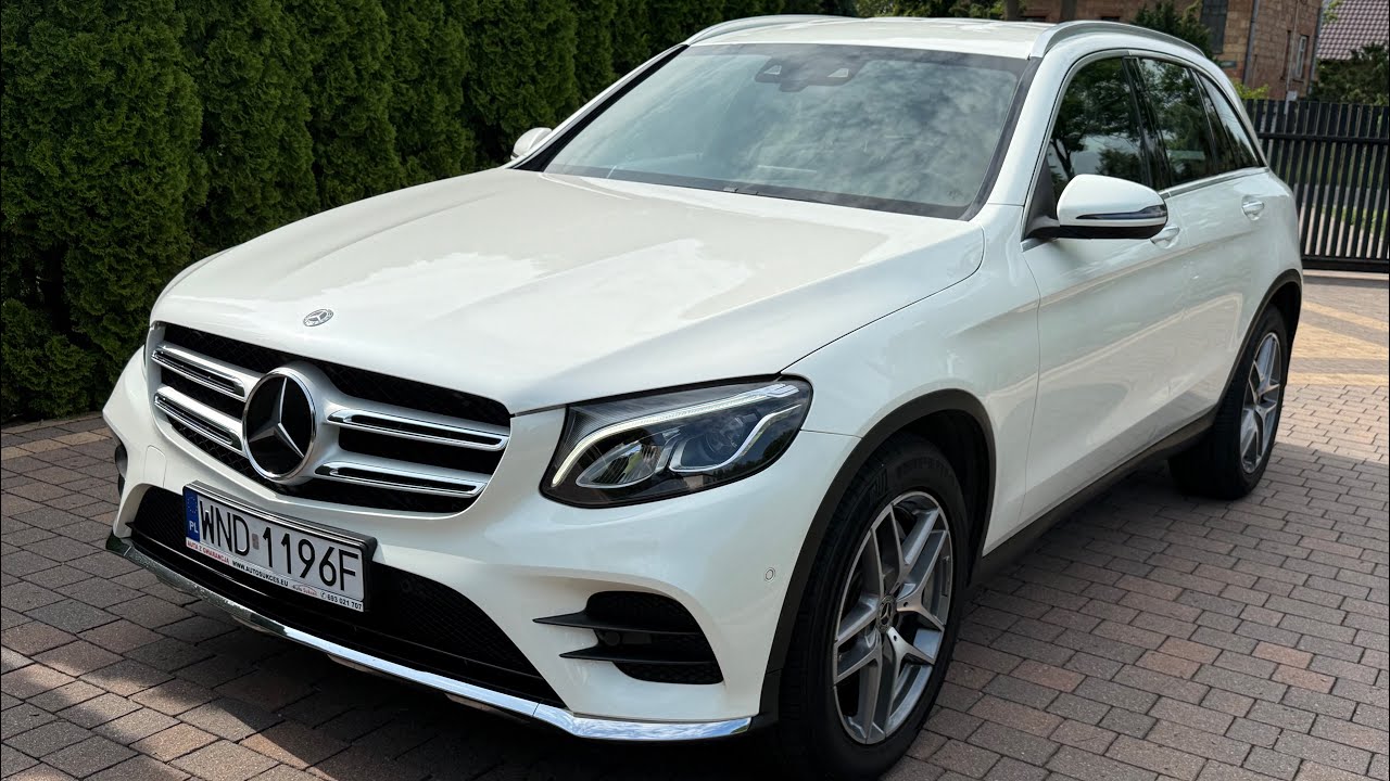 Mercedes GLC250 4Matic AMG X253 2018 Diamantweiss 799 Video prezentacja