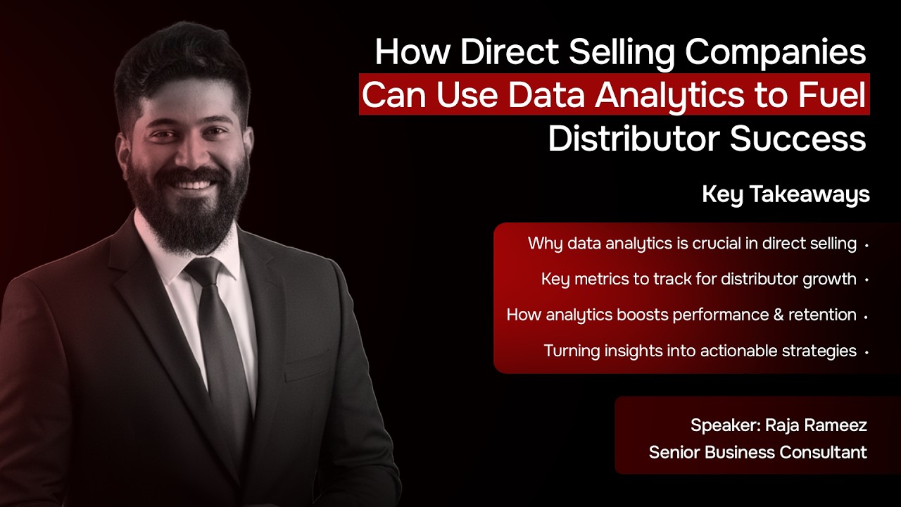 How Data Analytics Drives MLM Distributor Success|Epixel Webinar Series