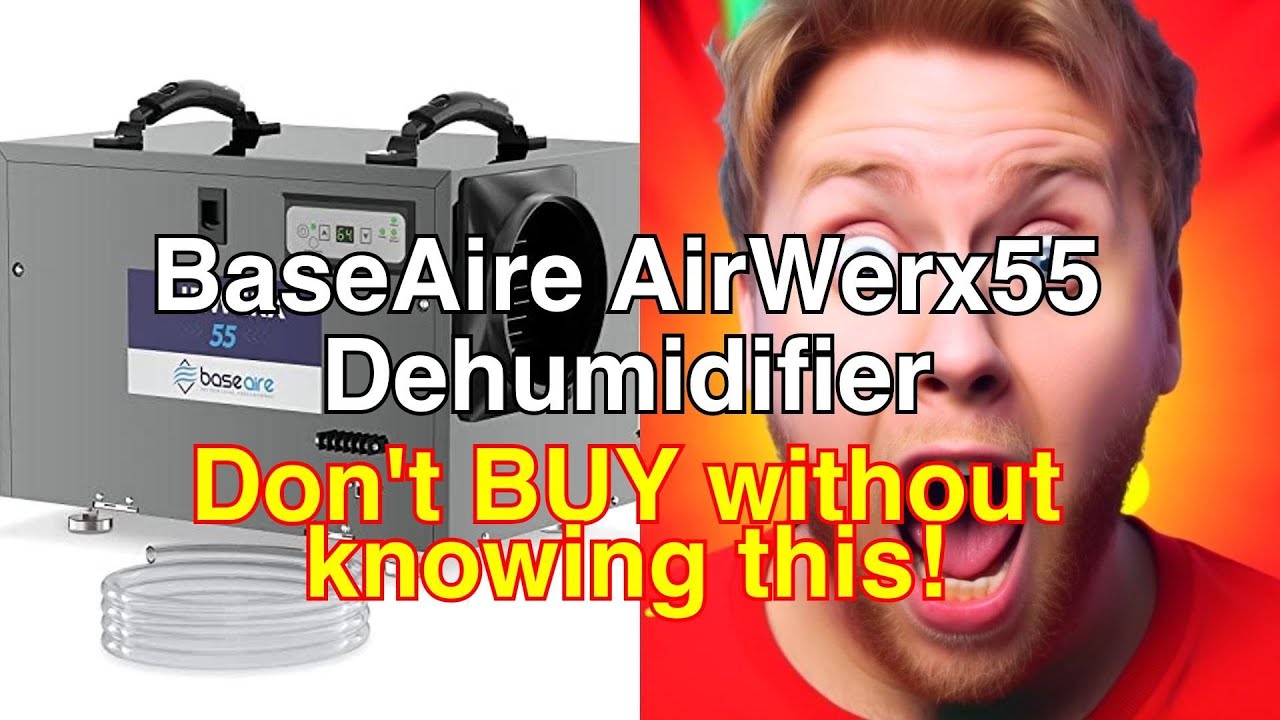 Baseaire airwerx55 dehumidifier review: efficient and reliable for crawl spaces and basements