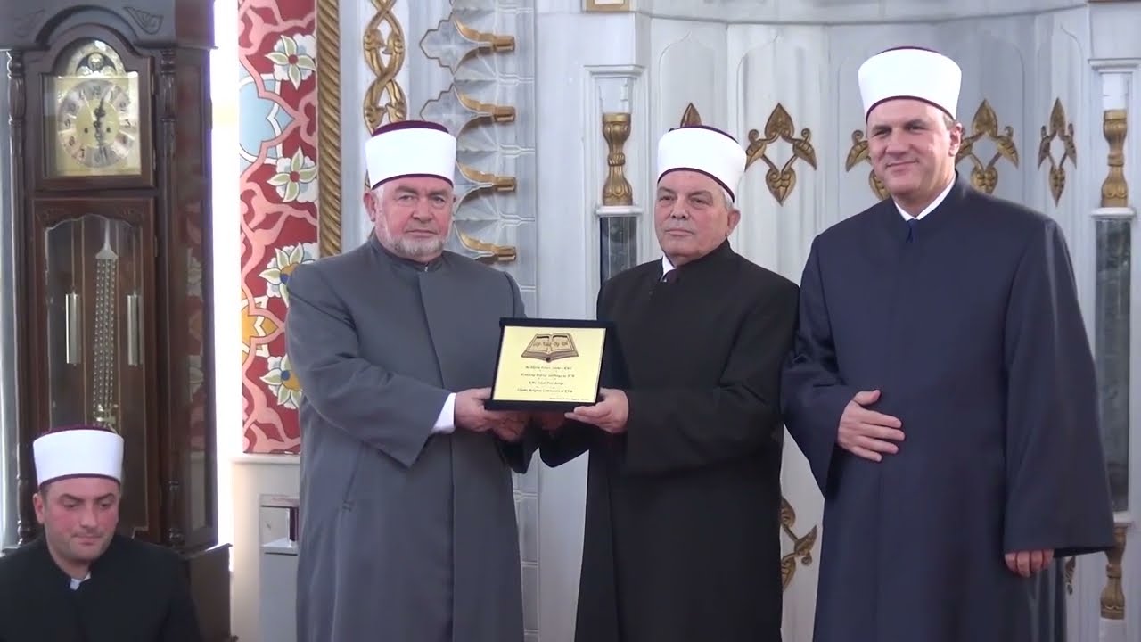 Ceremonia e pensionimit të Hfz. Mr. Nexhadi ef. Limani