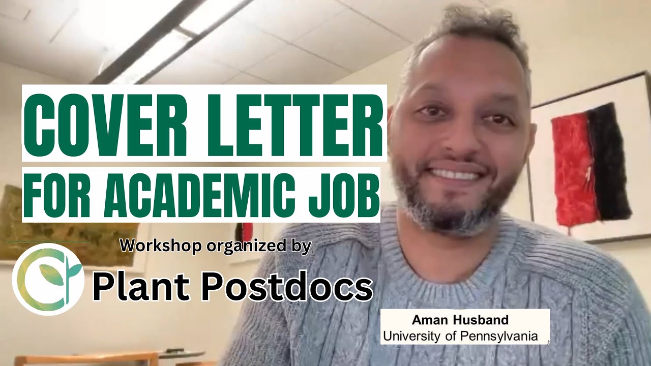 How to prepare a cover letter for academic job?
