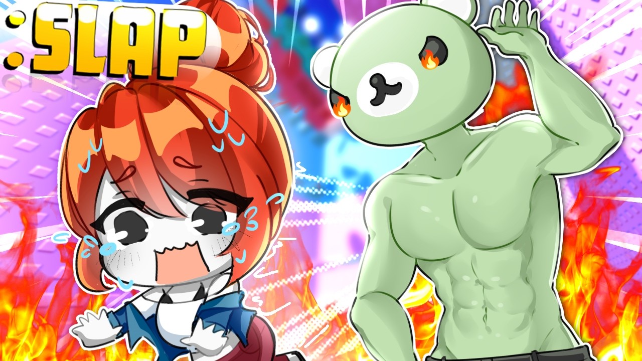 Slapping ADORABLE Players with ADMIN COMMANDS in Roblox...
