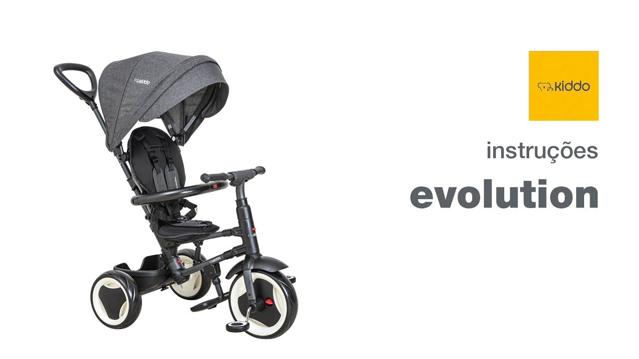 triciclo evolution | instruções - kiddo