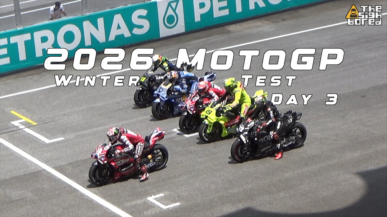 2026 MotoGP Winter Test | Final day of Sepang test | Day 3 | #motogp