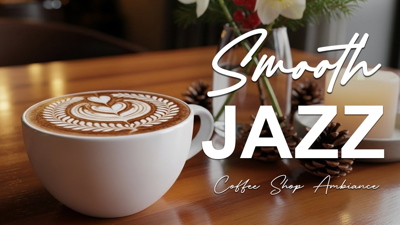 Smooth Jazz ☕ Coffee Shop Ambiance for Happy Moods, Great Moods & Stress Relief