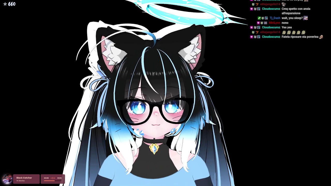 ❄️Cat nya❄️  italian blue artic ice cat❄️【VTUBER 】 | [ITA-ENG] - Ep 1719❄️
