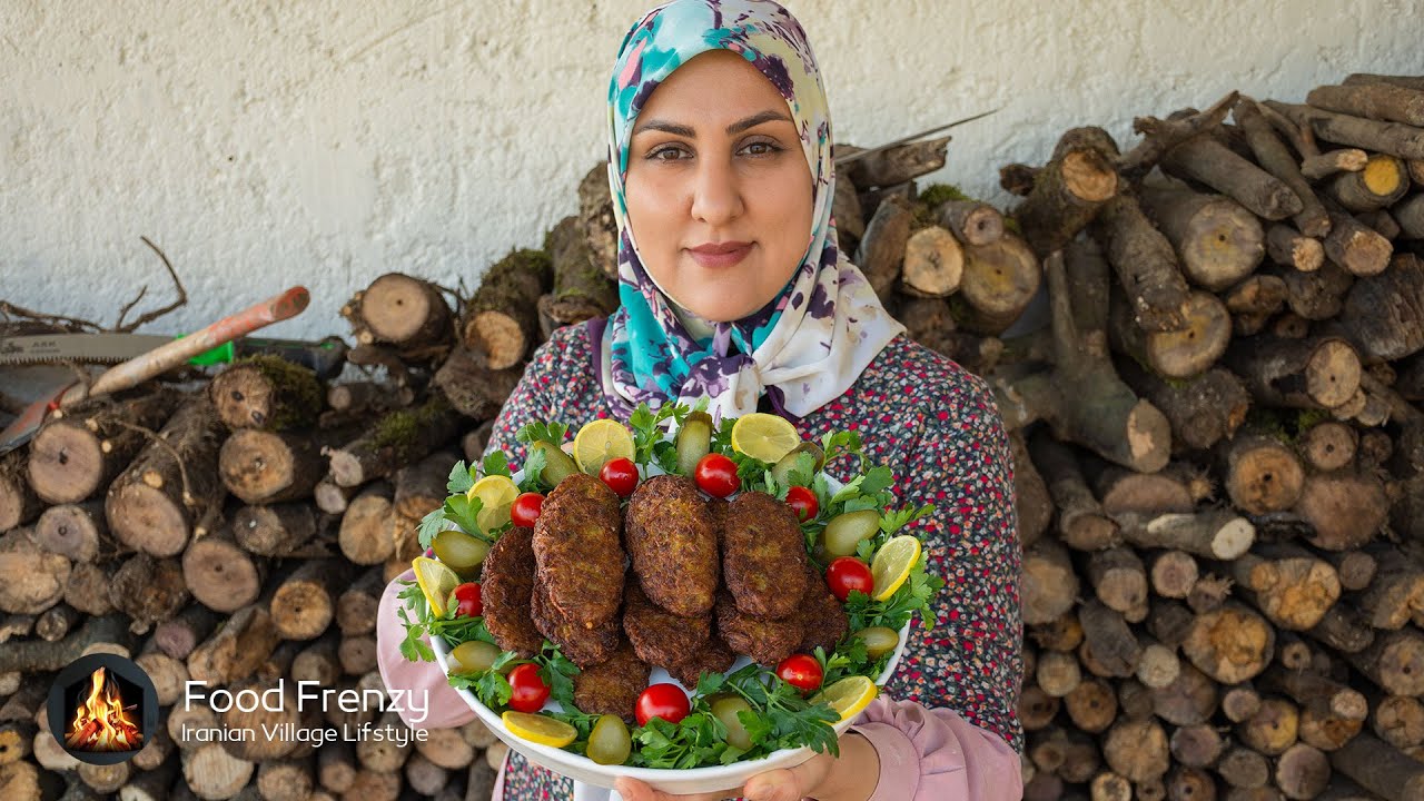 How to cook meat cutlets, recipe, a complete and healthy food, bread, pet, goat care, guard dog,wood