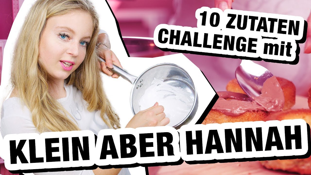 10 Zutaten Challenge | mit Klein aber Hannah 🍽