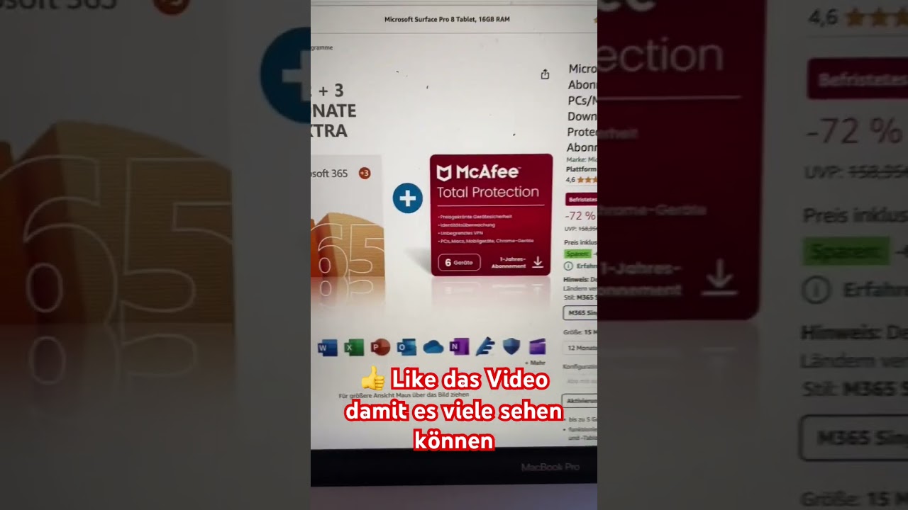 😍Microsoft 365 Abo Angebot - 60% sparen kurzfristig im Juni - #amazon #microsoft #excel